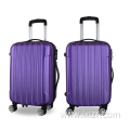 Spinner wheeled ABS luggage trolley bags